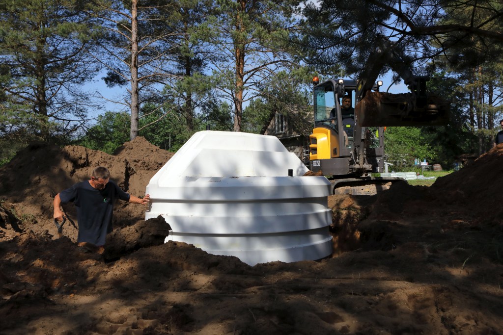 Natural FRIDGE ® 2,5 m Plastikkeller Installation und Montage unterirdisch Speisekammer Kunststoff 2,5 m  Gemacht Natural Fridge -