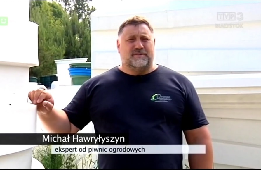 Video. Michal Hawrylyszyn, odborník na zahradní sklepy, odpovídá na otázky společnosti Telewizja Polska S.A. pobočka v Bialystoku (TVP3 Bialystok) Sklep 200x175   Sklep 200x200 🍏 Předpisy Natural Fridge -  Nabídka