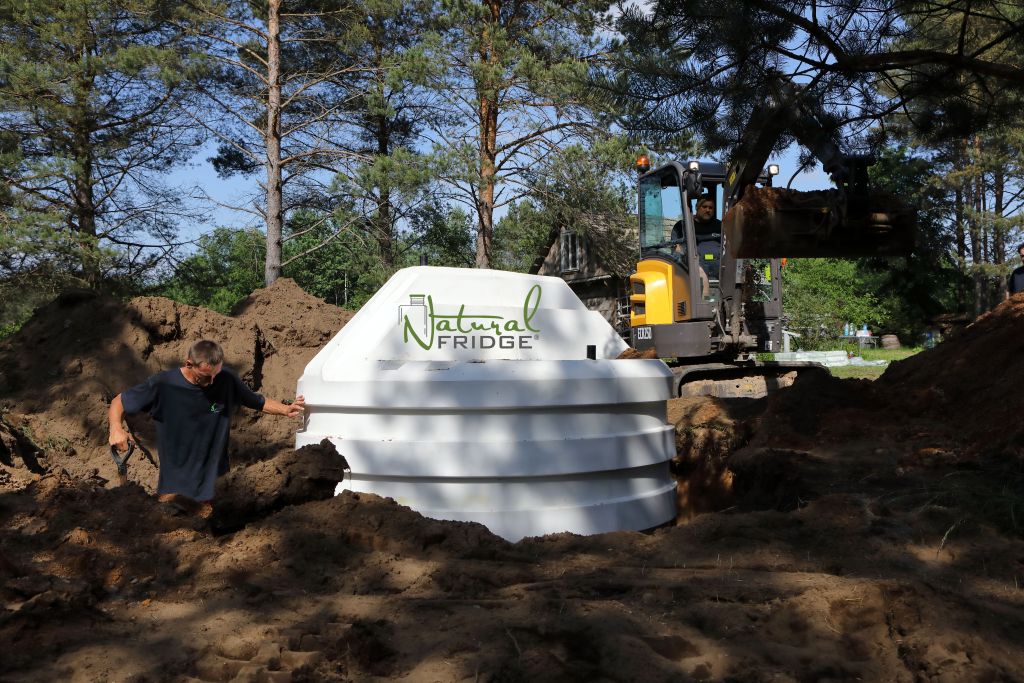 Klimakeller Natural FRIDGE 2,5m Erdkeller Fertigbausatz Berlin, Deutschland, 2022 Lager zu Ihnen nach Hause in Österreich. © 2017-2023 BPR-PLASTECH Sp. z o. o. 🍏 Vorschriften Natural Fridge -  Angebot