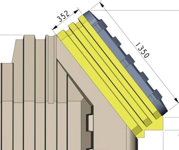 Extension de couloir d’entrée en option pour les sous-sols avec entrée inclinée à l’emploi, elles sont équipées d’étagères, d’escaliers et d’une ventilation par gravité. Nous livrons  🍏 Règles de la Boutique en ligne Natural Fridge -  Offre