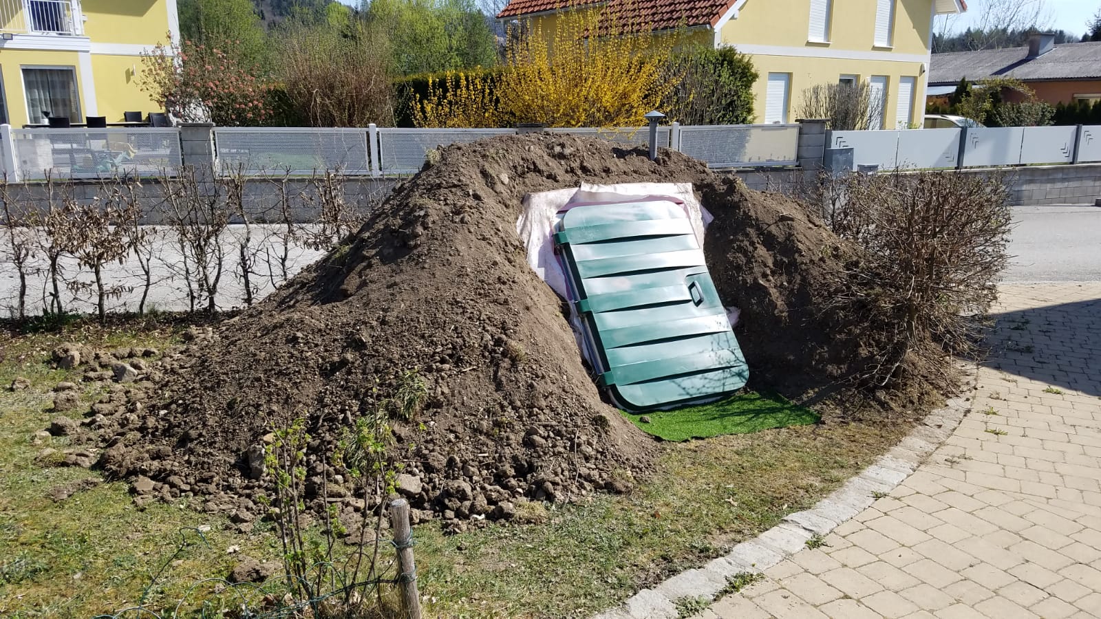 Cave de jardin en plastique souterraine, garde-manger scellé, sous-sol à vin - cellier installation et montage en 1 jour - photo Cave sous-sol 250   Cave sous-sol 200x175 🍏 Règles de la Boutique en ligne Natural Fridge -  Offre
