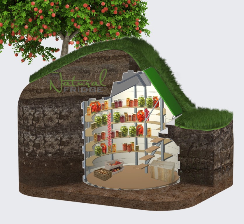 Klimakeller Natural FRIDGE 2,5m Erdkeller Fertigbausatz Berlin, Deutschland, 2022 Sp. z o. o. 🍏 Vorschriften Natural Fridge -  Angebot