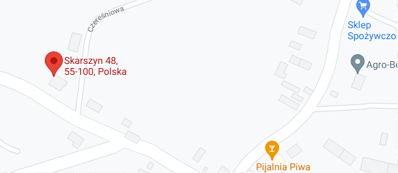maps place Wrocław Skarszyn 48 55-100 Trzebnica