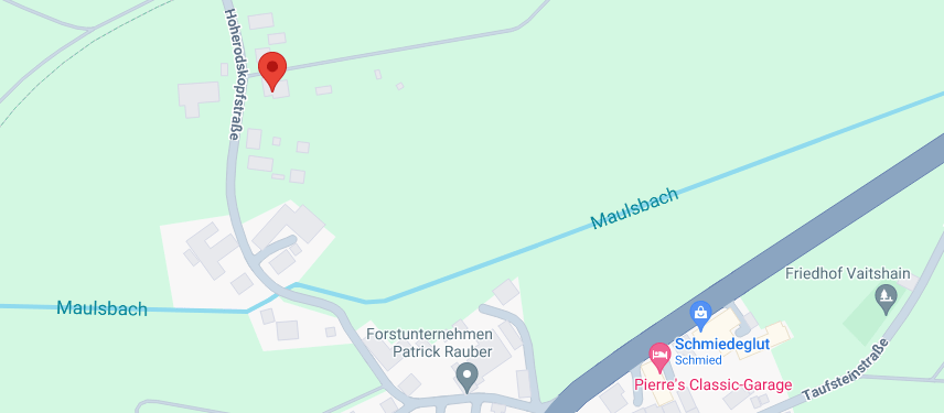 maps Hoherodskopfstraße 15, 36355 Grebenhain, Deutschland