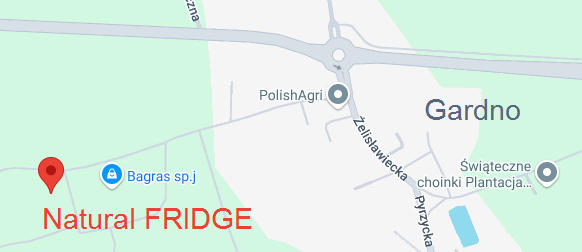 maps place Hauptlagerhaus ul. Żelisławiecka 10F, 74-100 Gardno, Polen