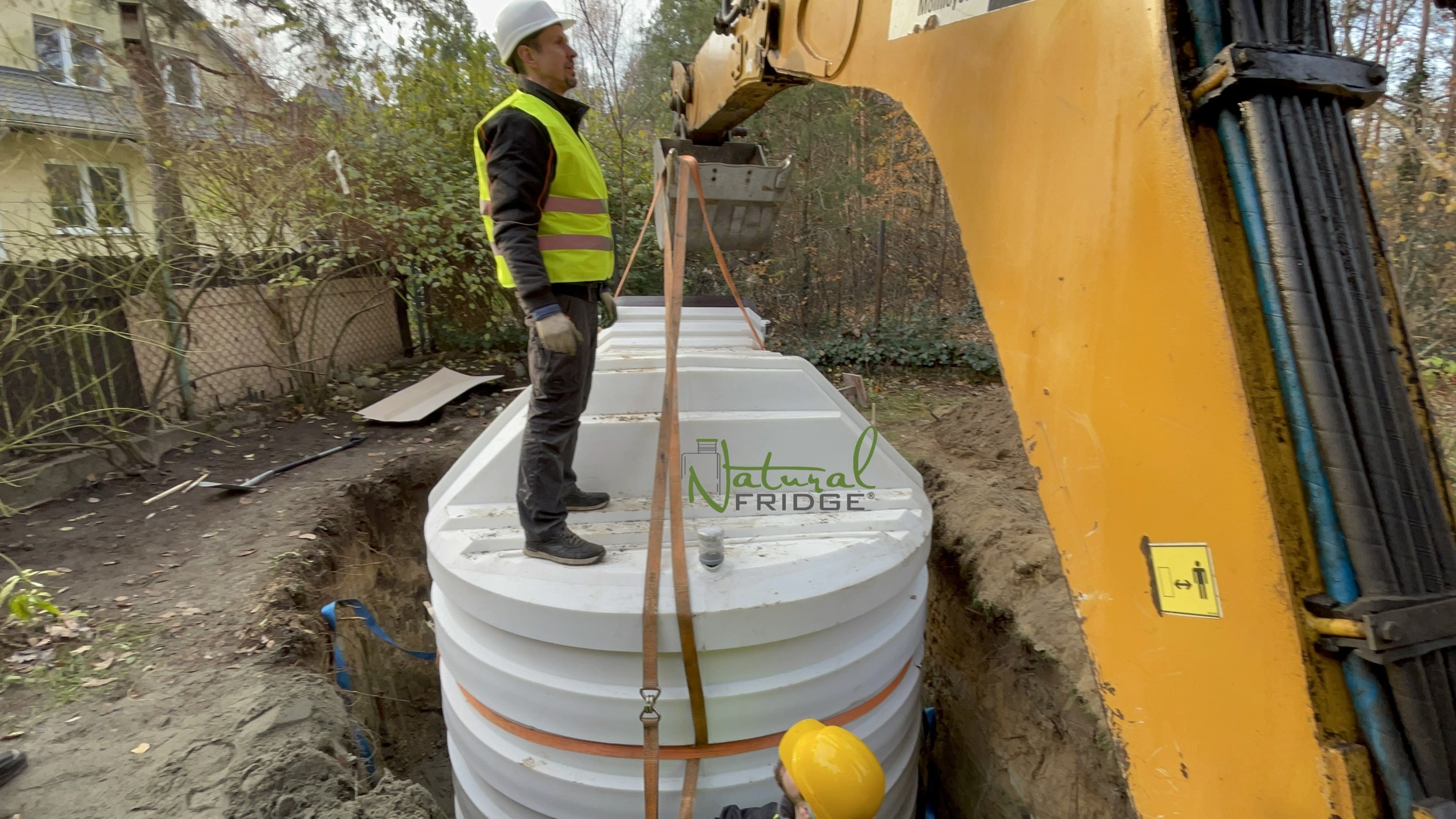 Bunker im garten bauen kosten Montage   Transport Weinkeller 250 Natural Fridge  9.290  EUR inkl. MwSt. , zzgl.  Versandkosten