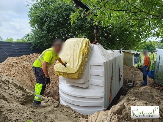 Erdkeller Modell 200x350 Gemacht Erdkeller Modell 200x350 Natural Fridge  10.870  EUR inkl. MwSt. , zzgl.  Versandkosten
