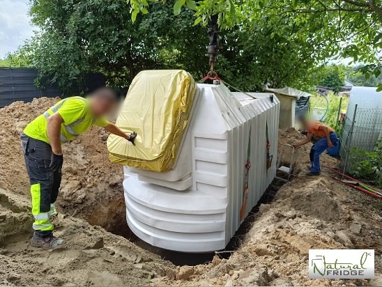 Erdkeller Modell 200x350 Gemacht Erdkeller Modell 200x350 Natural Fridge  10.870  EUR inkl. MwSt. , zzgl.  Versandkosten
