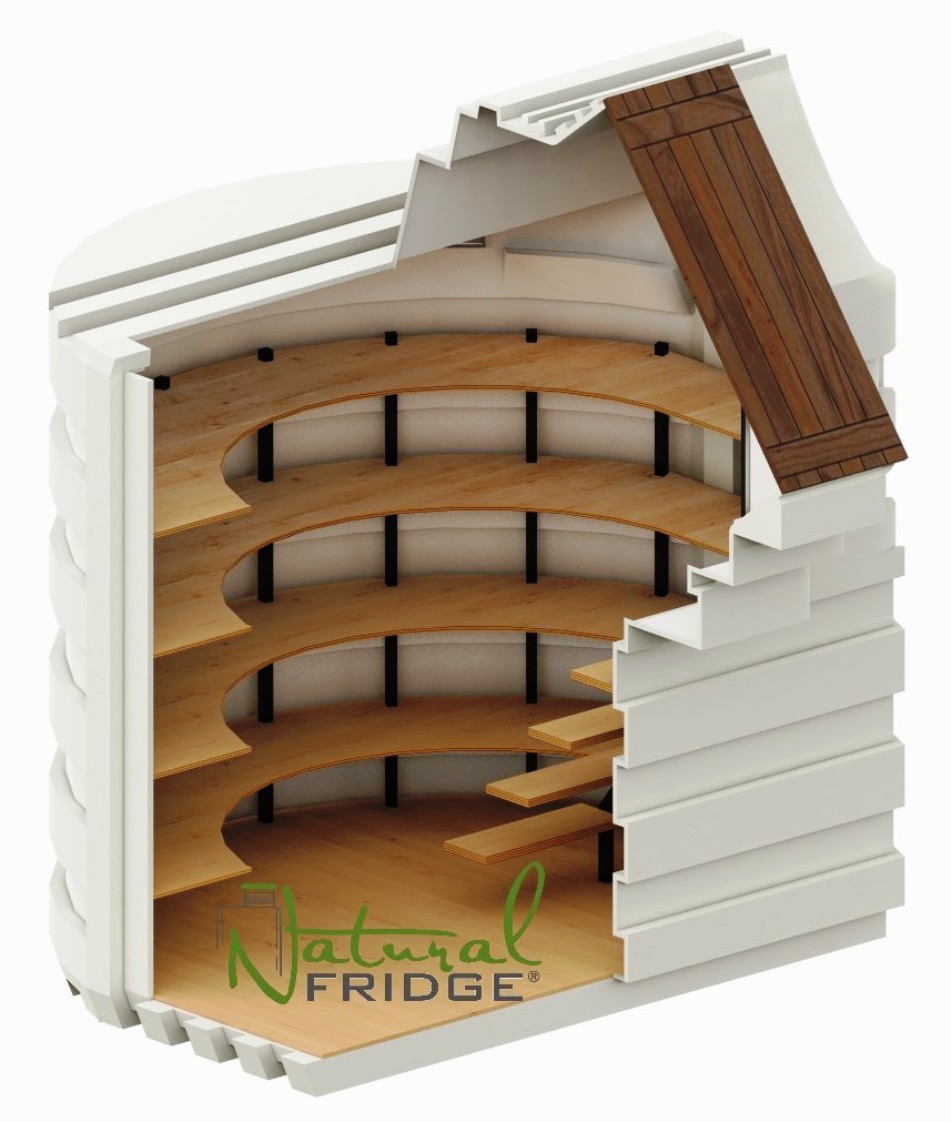 Plastic area 5.1 m² 🍏 Cellar 200x175 Natural Fridge Gross price  7,739  EUR  Offer