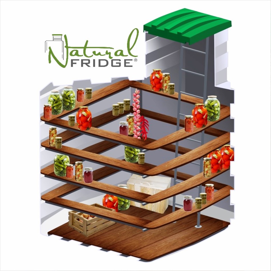 Erdkeller Modell 200x200 aufnehmen.  Internes Design Erdkeller Modell 200x200 Natural Fridge  7.450  EUR inkl. MwSt. , zzgl.  Versandkosten