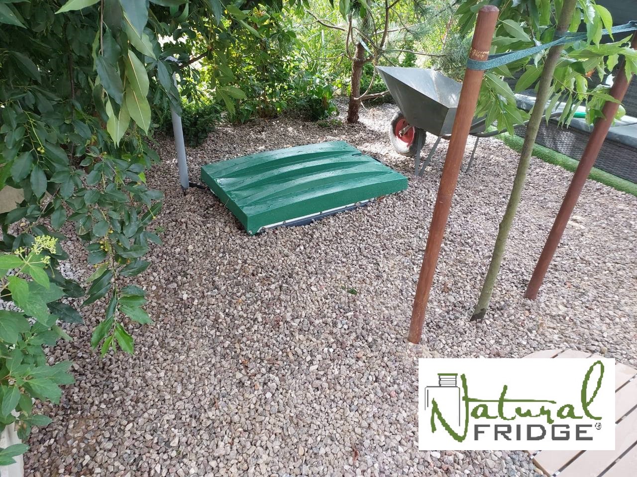 Erdkeller Modell 120x160 Gemacht Erdkeller Modell 120x160 Natural Fridge  2.350  EUR inkl. MwSt. , zzgl.  Versandkosten